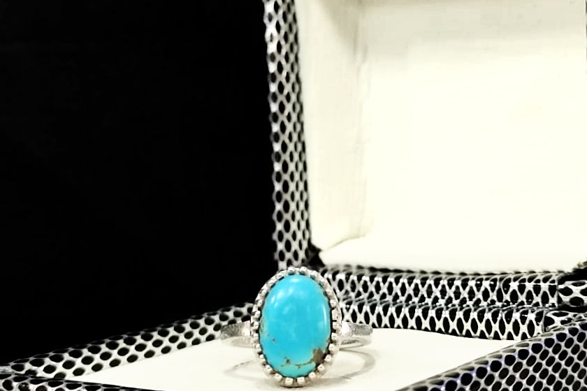 Irani Ferozađź’™ - Handmade Ladies Silver Ring