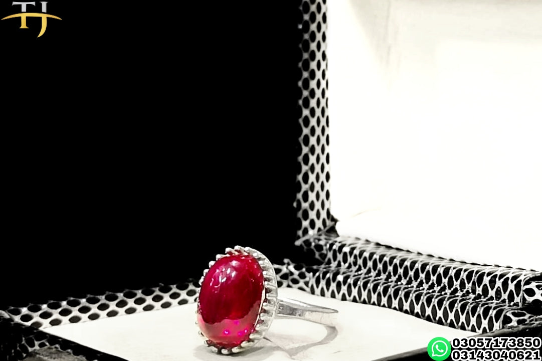 Yaqoot♥ - Handmade Ladies Silver Ring