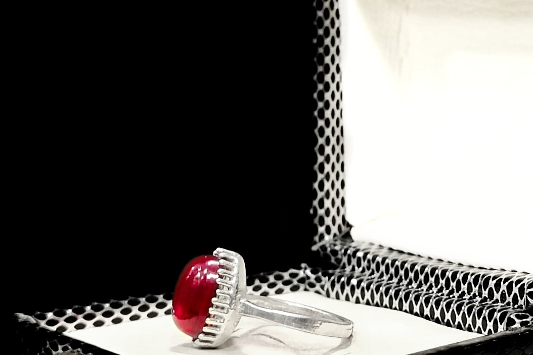 Yaqoot♥ - Handmade Ladies Silver Ring