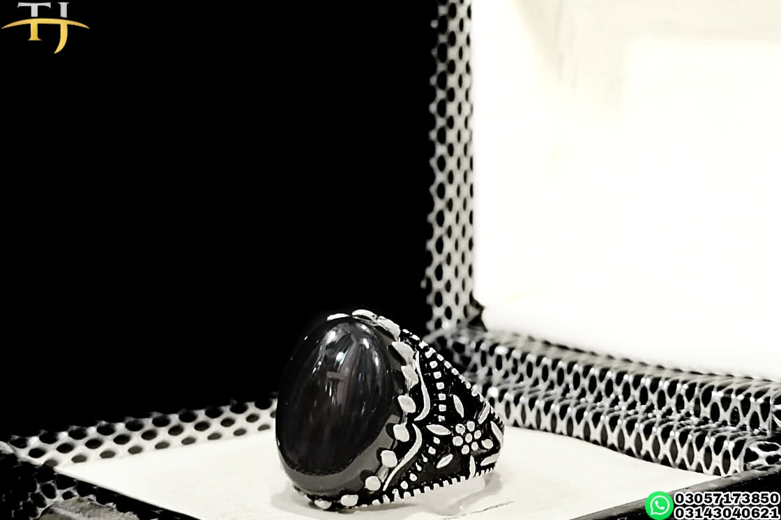 Elliptic⚡ - Turkish Silver Ring