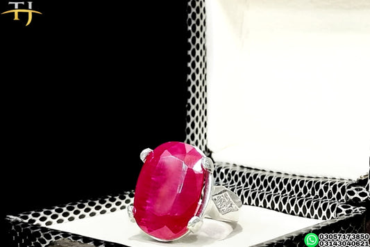 Merlot 🛑 - Handmade Silver Ring