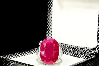 Merlot 🛑 - Handmade Silver Ring