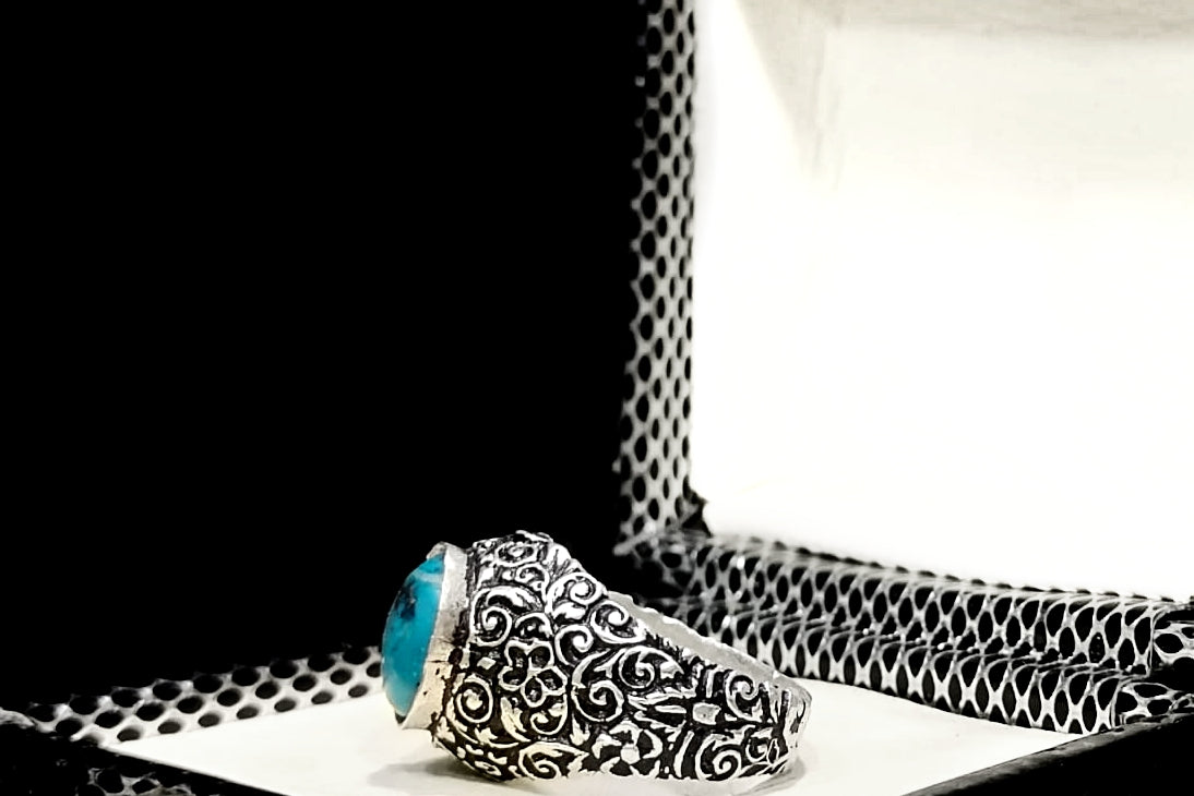 Turquoise💎 - Handmade Silver Ring