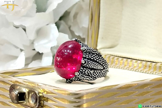 Ninja❤‍🔥 - Turkish Silver Ring