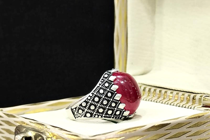 Cherry 🍒 - Turkish Silver Ring