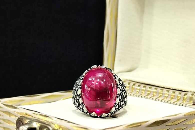 Cherry 🍒 - Turkish Silver Ring