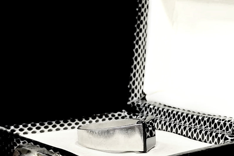 Onyx🖤- Handmade Silver Ring