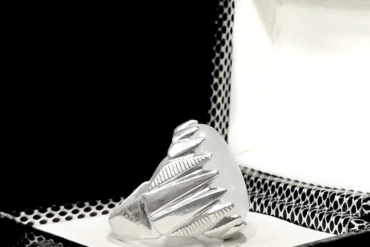 Cloudy☁ - Handmade Silver Ring