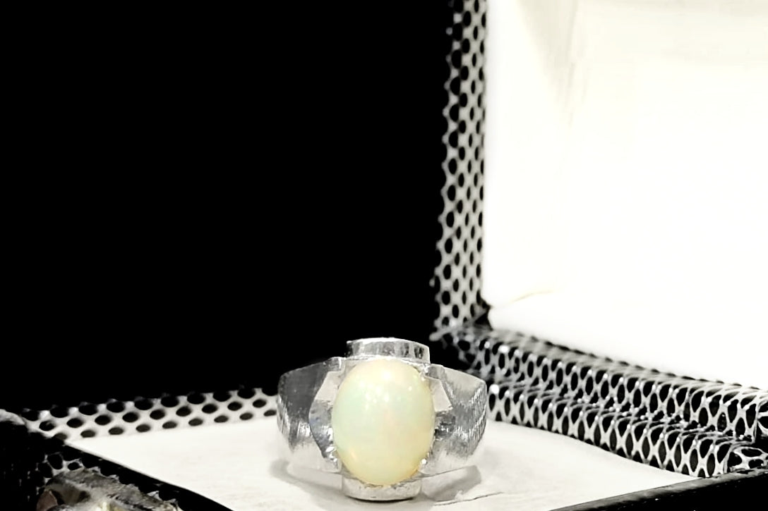 Opal💫 - Handmade Silver Ring