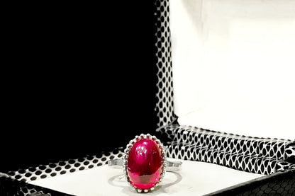 Yaqoot♥ - Handmade Ladies Silver Ring