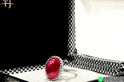 Yaqoot♥ - Handmade Ladies Silver Ring