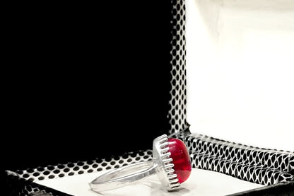 Yaqoot♥ - Handmade Ladies Silver Ring