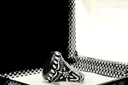 Elliptic⚡ - Turkish Silver Ring